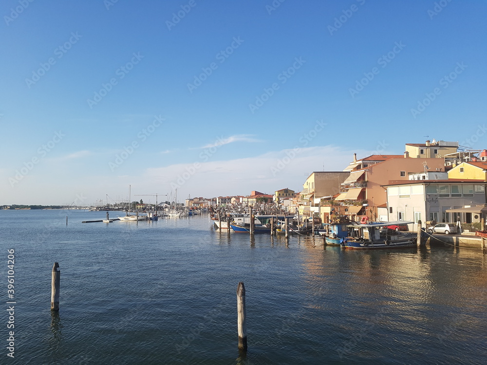 beautiful sea view in Chioggia italy