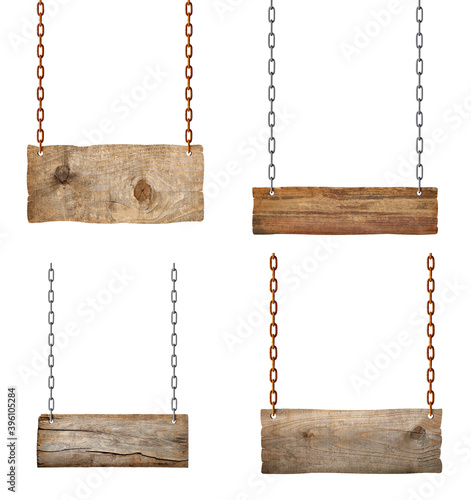 wooden sign chain ropesignboard signpost photo