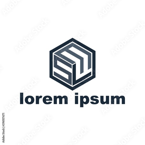 initial logo slm