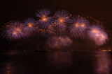 Qatar National Day Fireworks... View from Doha Corniche..