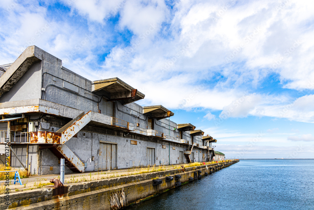 Otaru No. 3 Pier in Otaru City, Hokkaido, Japan