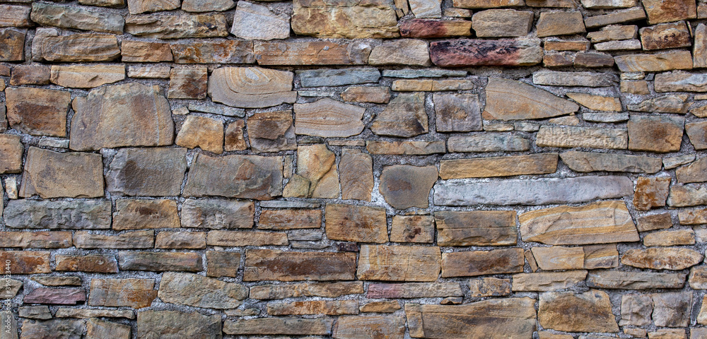 Obraz premium texture nature sandstone wall - grunge stone surface background