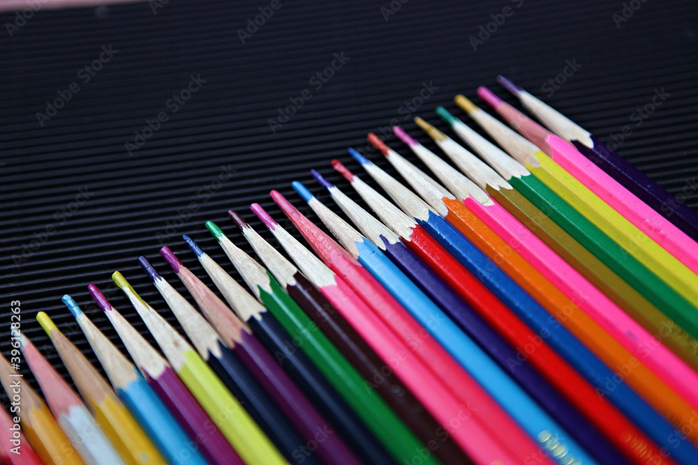 한국교습소에서사용하는색연필입니다