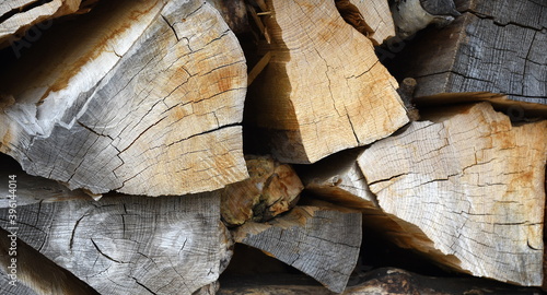 Wallpaper Mural Gestapeltes Brennholz Torontodigital.ca