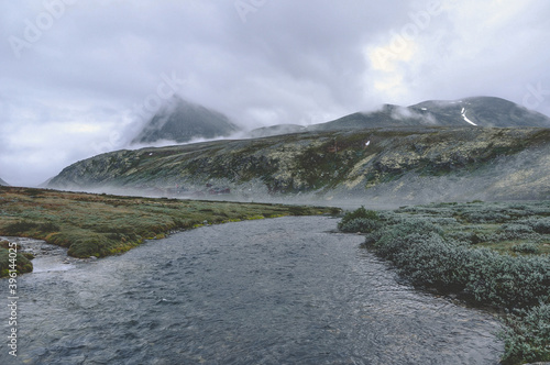 landscape in the mountains