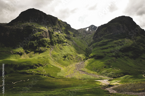 mountain landscape with mountains
