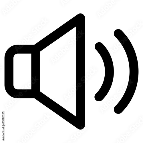 High sound speaker icon