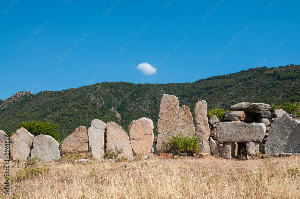 Giants' tomb (Giants' grave) in Sardinia, Italy. Giants' tomb (Giants' grave) in Sardinia, Italy.