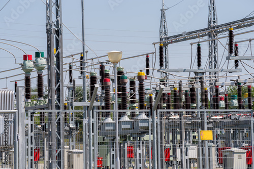 Equipment in an electrical sub station