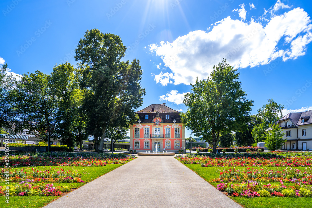Obraz premium Stadtgarten, Schwaebisch Gmuend, Baden-Württemberg, Deutschland 