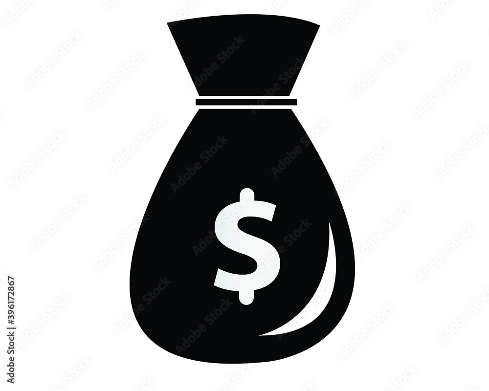 moneybag icon simple vector illustration moneybag icon simple vector illustration