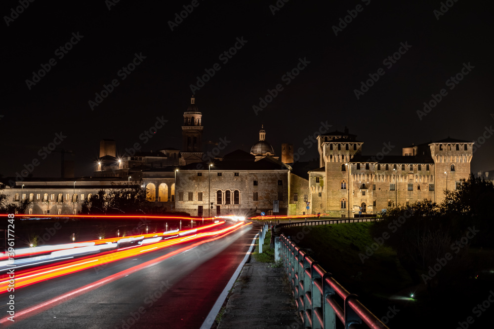 Fototapeta premium Towards Mantua - Experiments of light