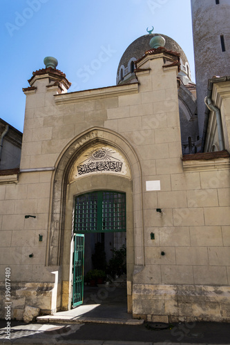 Grand Mosque of Constanta, known as the Carol I Mosque, Constanta, Romania photo