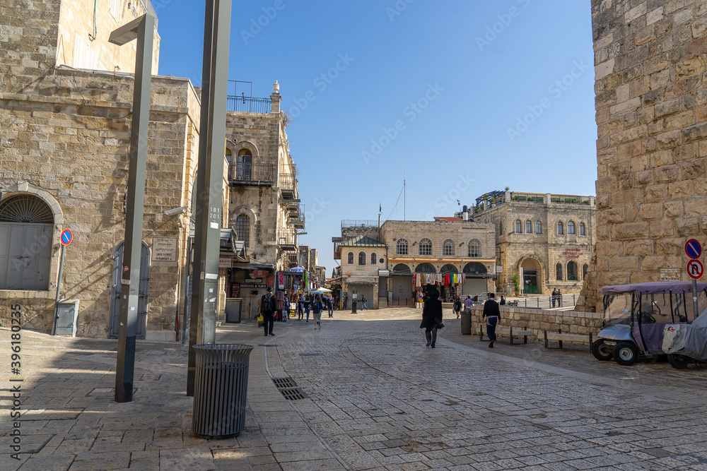 Fototapeta premium jerusalem old city near Jaffa gate