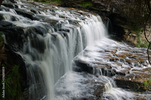 Jones Falls rapids and waterfalls