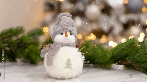 Christmas festive backgroun...