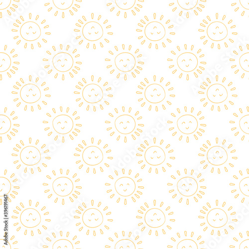 Vector seamless pattern in minimalist style. Can be used for web, stationery, textile, wallpaper, scrapbook paper, cards, invitations and other.
