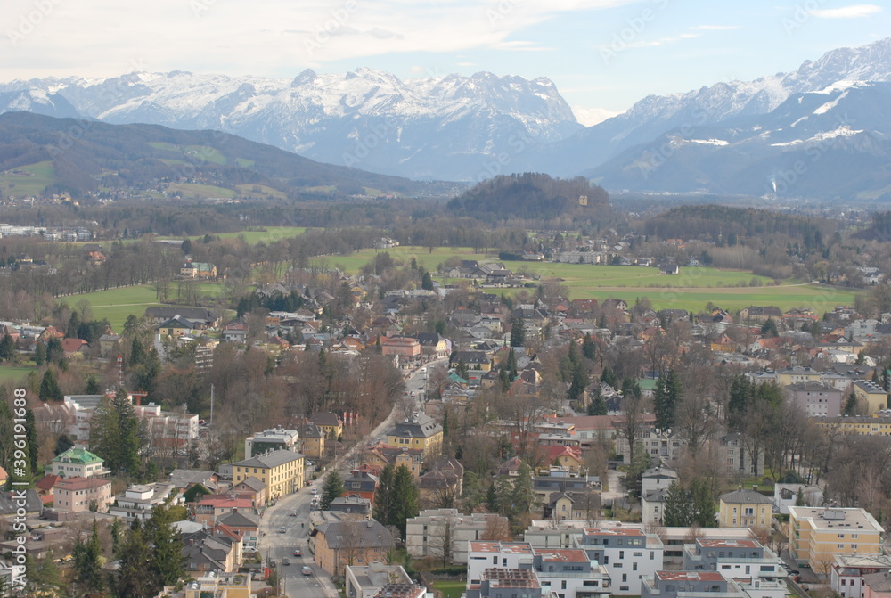 Alps and valley Salsburg
