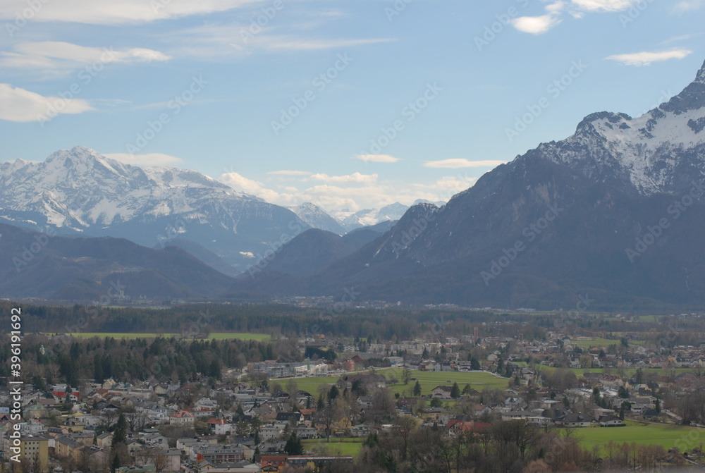 Alps and valley