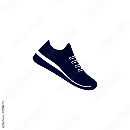 Shoes sport design vector, Fitness equipment icon concept, Creative Gym Symbol, Illustration