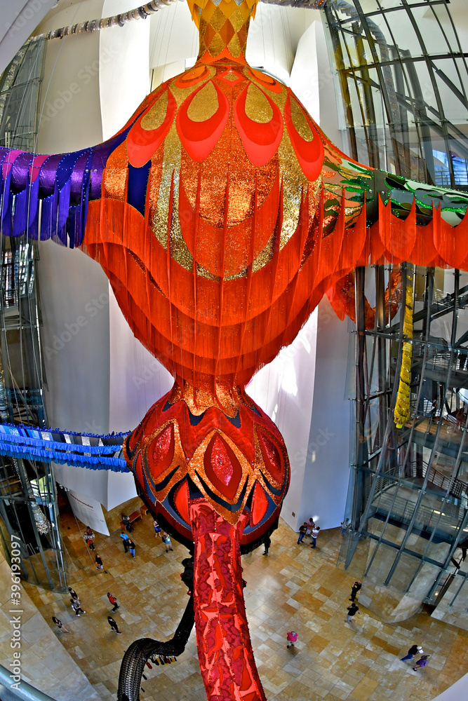 EGERIA, by Portuguese Artist Joana Vasconcelos fills the main atrium of ...
