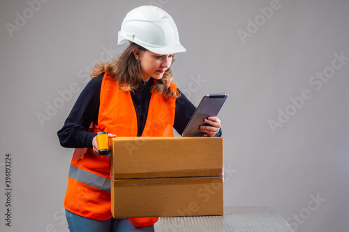 Product packaging and label...