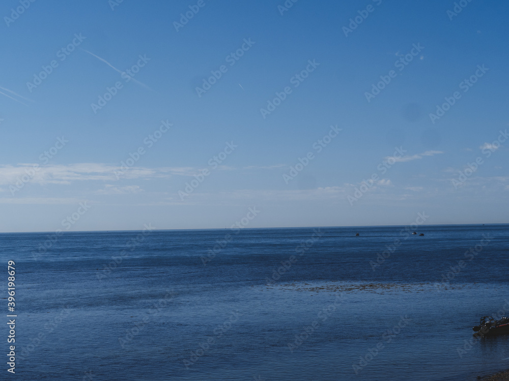 Isle of Wight beach and sea