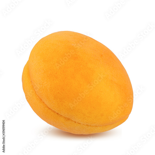 Apricot isolated on white background with clipping path