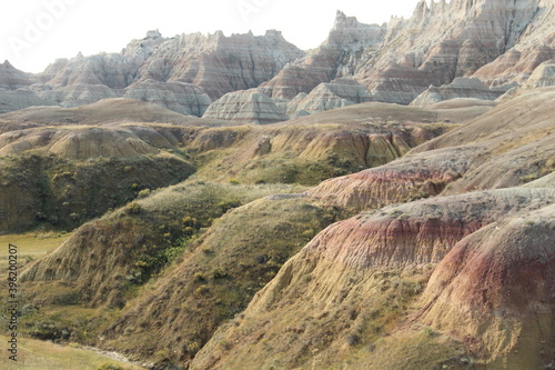 The Badlands National Park  South Dakota