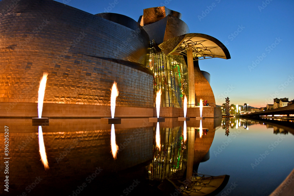 Fire Fountain Sculptures by French Artist Yves Klein, Guggenheim Museum