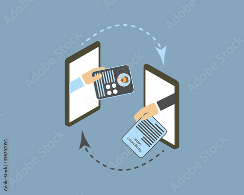 Recruitment metrics to calculate hiring and resignation ratio vector