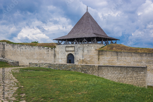 Main gateway to Khotyn Fortress in Ukraine