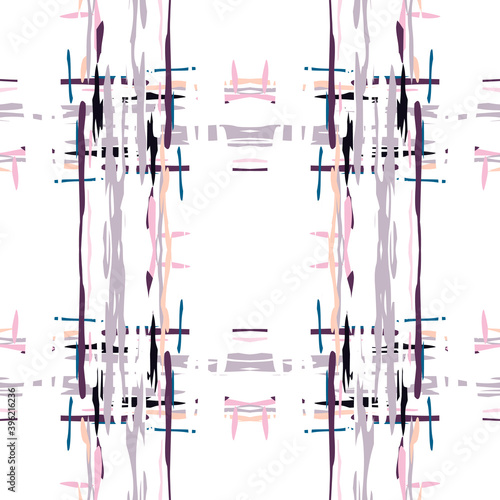 Spots, Ikat. Tie Dye, Batik. Seamless Pattern. 