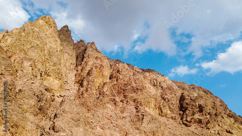 The mountains in the road to the colorful Wishwashi canyon - Ras Shaitan Nuweiba - Exploring Wonderful Egypt