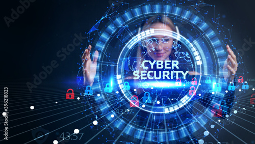 Cyber security data protection business technology privacy concept.