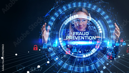 Cyber security data protection business technology privacy concept. Fraud prevention
