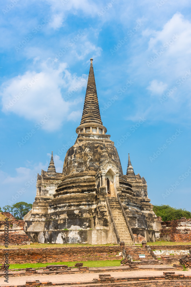 Ruins of Ayutthaya Temples, Thailand