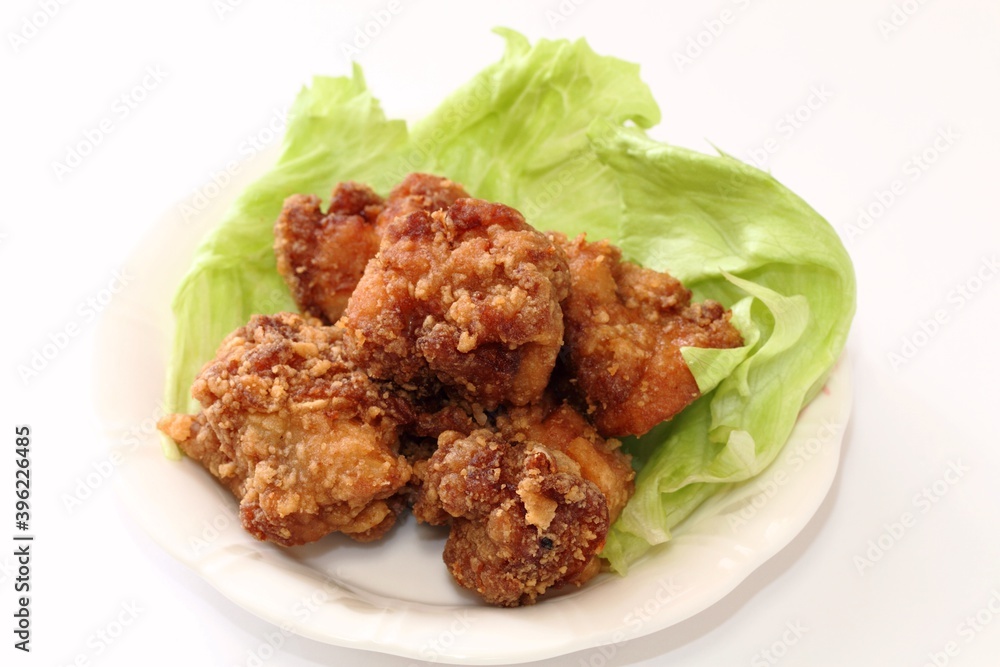 鶏の唐揚げ(にんにく醤油味) 鶏の唐揚げ(にんにく醤油味)
