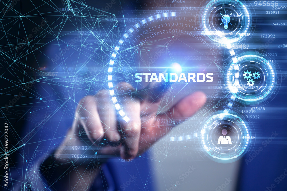 Standards compliant check, Quality assurance and control. Business and technology concept. Standards compliant check, Quality assurance and control. Business and technology concept.