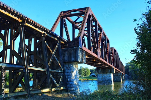 bridge over the river