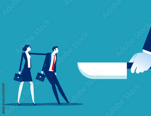 Scapegoat. Pushed friends to pick up the knife instead. Betrayal of colleagues
