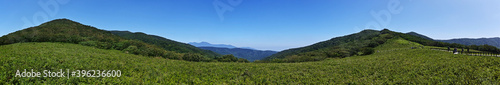 Gombaelyeong landscape panorama in Inje