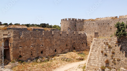 Gate of Saint Athanasios  fortifications of Rhodes  Rhodes  Greece