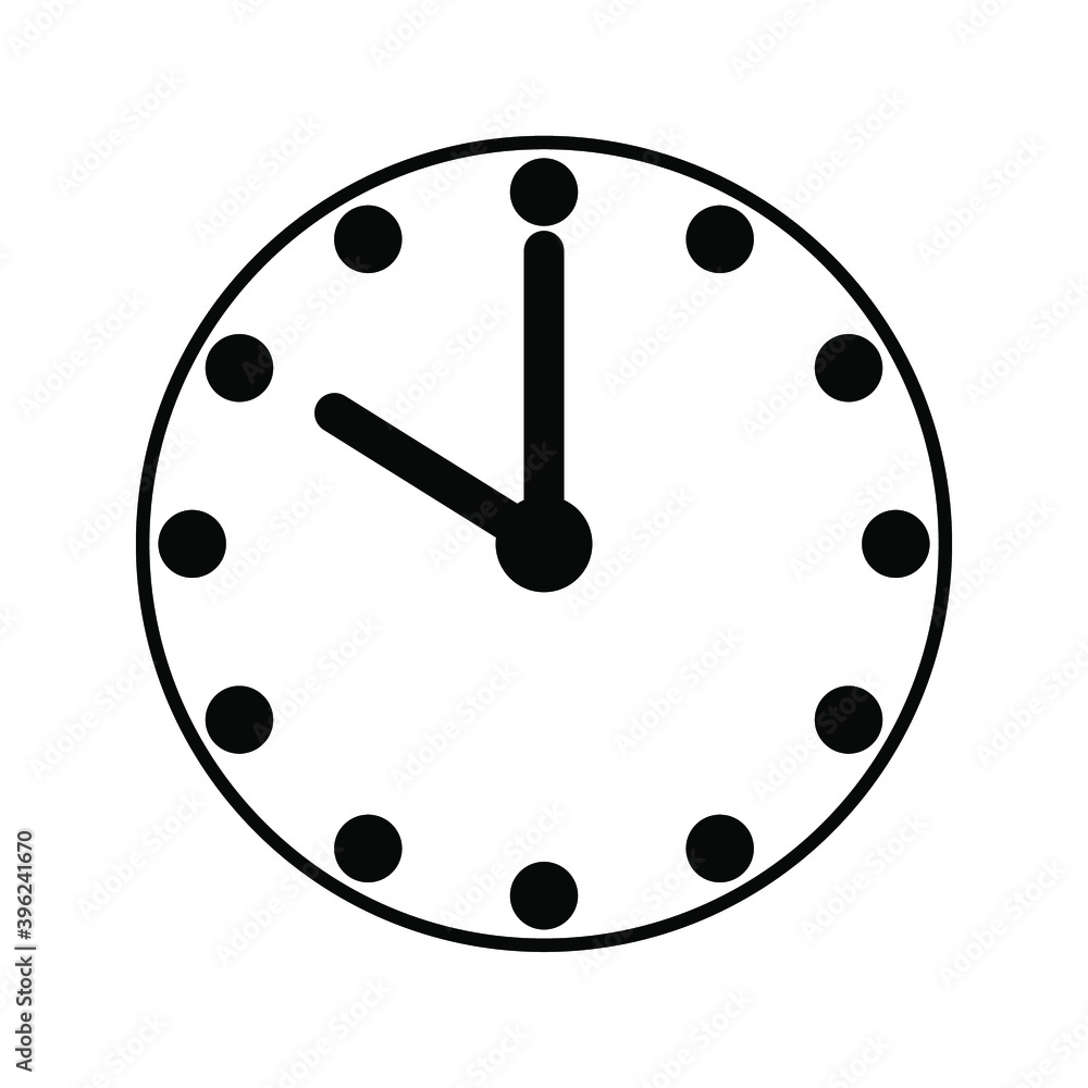 Time icon, Clock icon vector Time icon, Clock icon vector