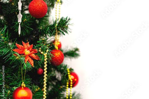 merry Christmas. Christmas decorations close-up. copy space © Roman Akimov