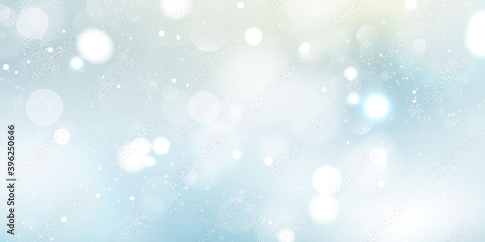 Winter is Abstract blur light element that can be used for decorative bokeh background. falling snow Winter is Abstract blur light element that can be used for decorative bokeh background. falling snow