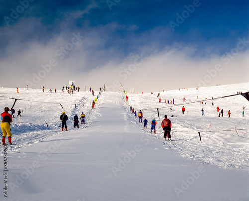 Winter, Skisport, Feldberg, Germany