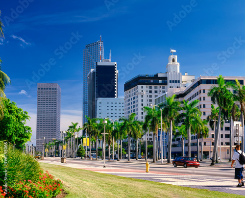 Downtown Miami  Florida  USA