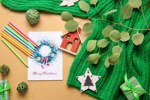 Christmas holiday greeting ...