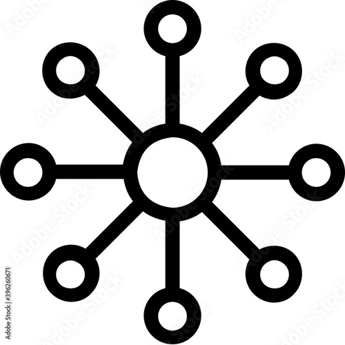  Network Vector Icon 